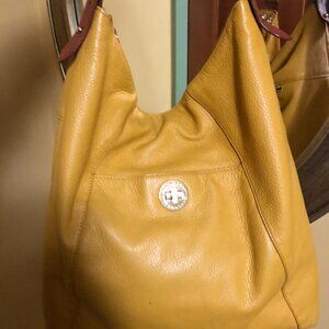 Isaac Mizrahi Bridgehampton Leather Hobo Bag